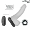 Vibrierender Cockring mit Wärmeeffekt und mit Fernbedienung von Addicted Toys