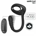 P-Spot Vibrierender Cock Ring mit Fernbedienung von Addicted Toys