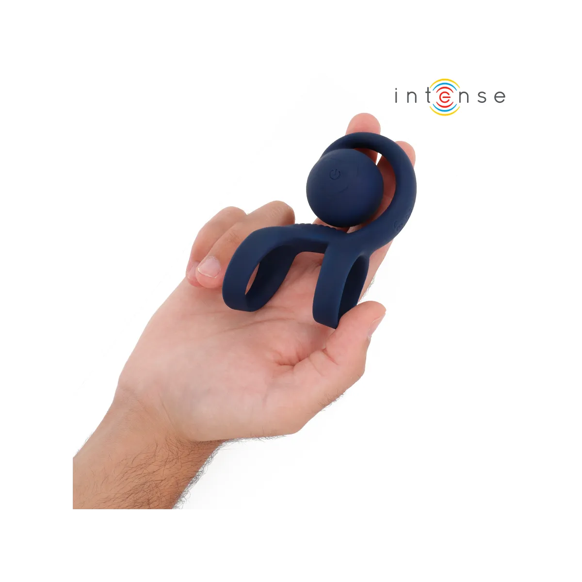 Tyson Cock Ring mit Vibrierender Kugel Ø 3,2 cm von Intense Fun | Fesselliebe.de