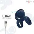 Tyson Cock Ring mit Vibrierender Kugel Ø 3,2 cm von Intense Fun