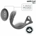 Doppelter Prostatik-Cockring mit Fernbedienung von Addicted Toys