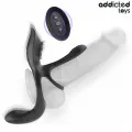 Doppelter Penisring mit Klitorisstimulator von Addicted Toys