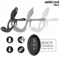 Doppelter Penisring mit Klitorisstimulator von Addicted Toys