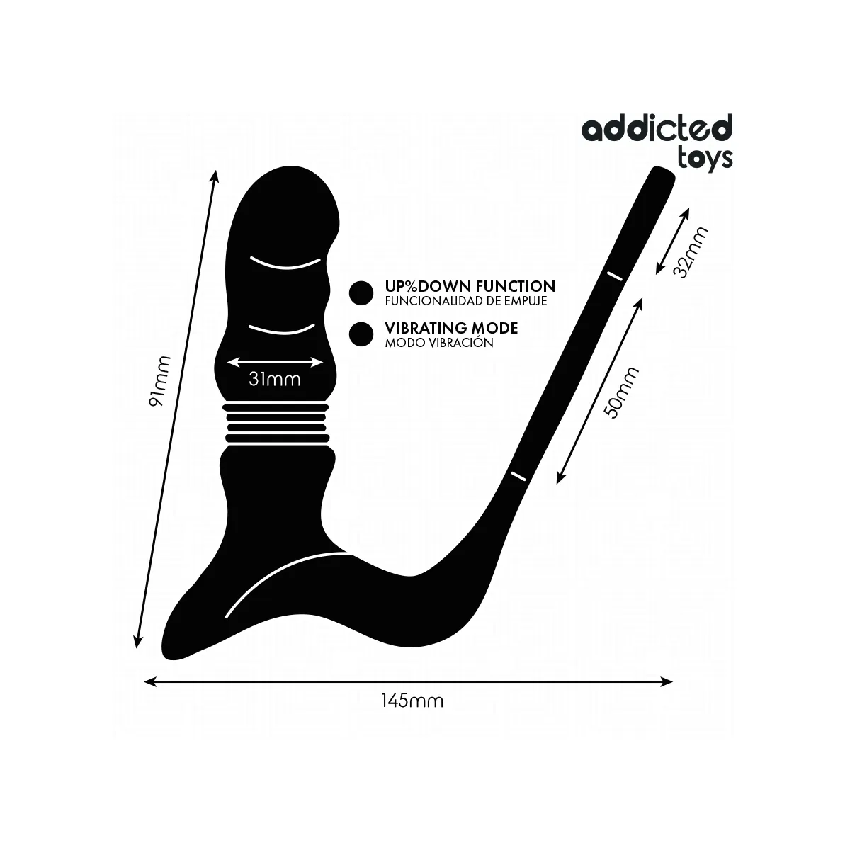Up&Down Prostatikring von Addicted Toys | Fesselliebe.de