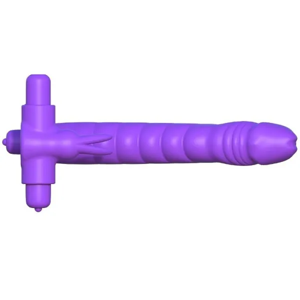 Silikon Doppelvibratorkaninchen von Fantasy C-Ringz | Fesselliebe.de
