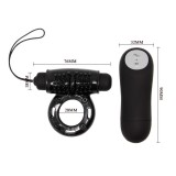 Ring mit Fernbedienung Schwarz 20v von Baile For Him | Fesselliebe.de