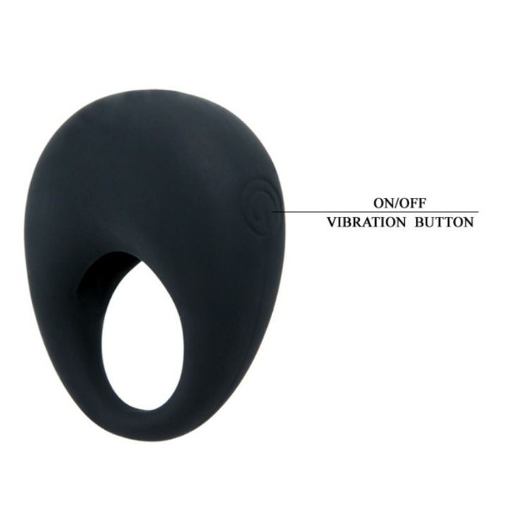 Trap Vibratorring Schwarz von Pretty Love Male | Fesselliebe.de