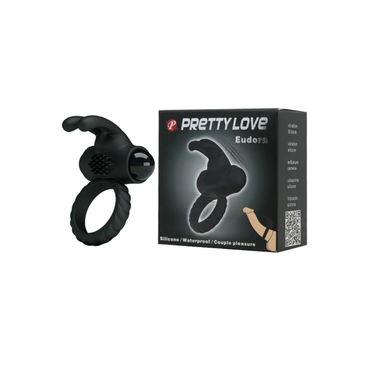 Eudora Vibrierring mit Stimulator von Pretty Love Male | Fesselliebe.de