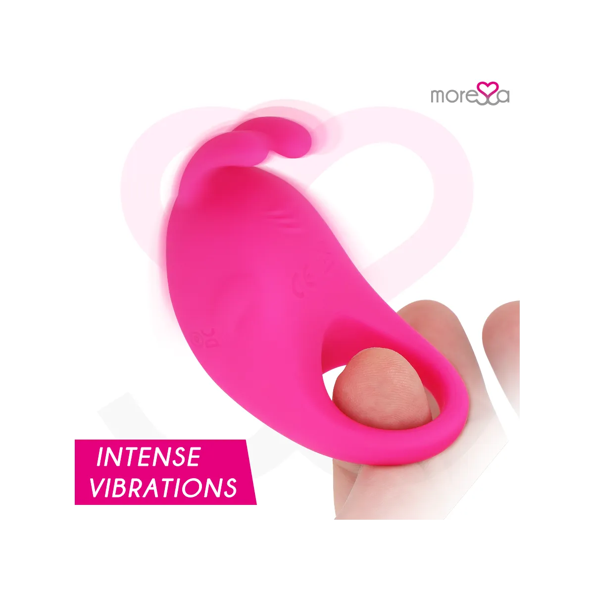 Brad Premium Silikon wiederaufladbar Rosa von Moressa | Fesselliebe.de