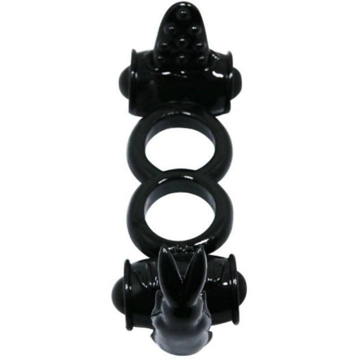 Sweet Ring Doppelring mit Doppelhasen von Baile For Him | Fesselliebe.de