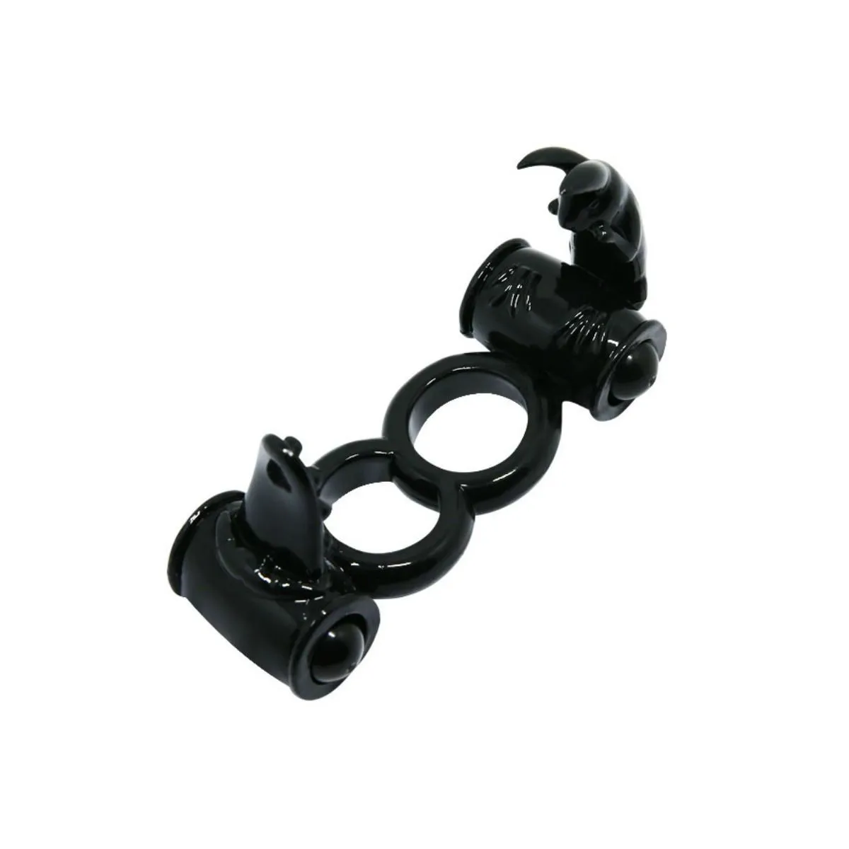 Sweet Ring Doppelring mit Doppelhasen von Baile For Him | Fesselliebe.de