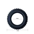 Titan Cockring Schwarz 1,9 cm von Baile For Him