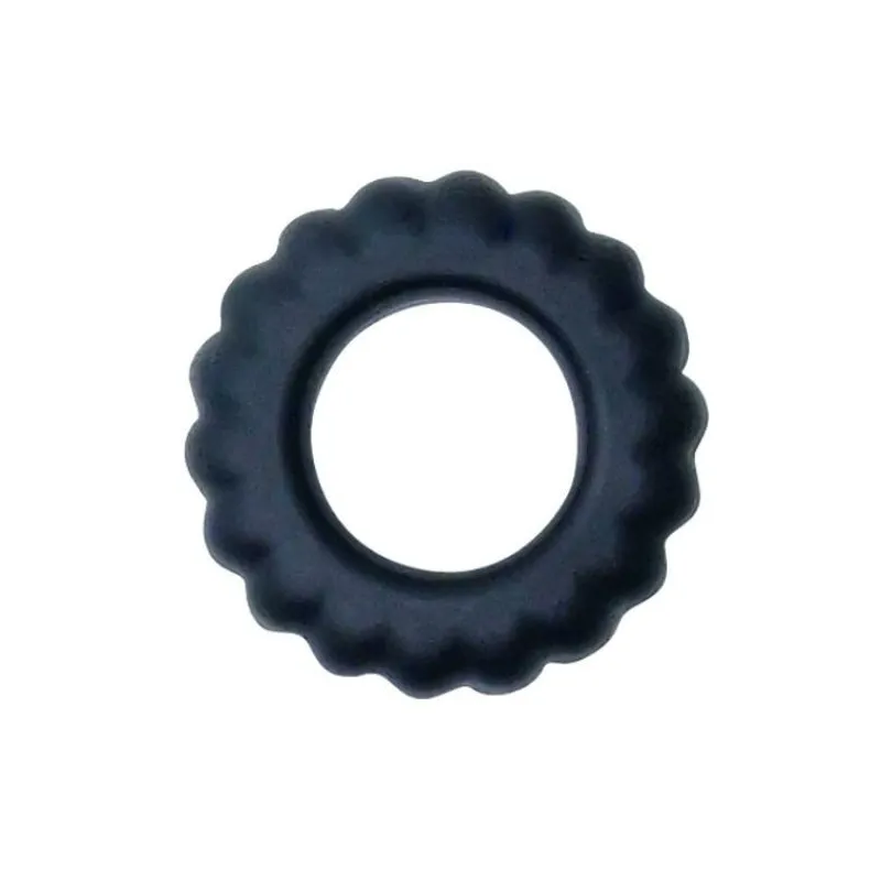 Titan Cockring Schwarz 2 cm von Baile For Him | Fesselliebe.de
