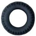Titan Cockring Schwarz Grün 2 cm von Baile For Him