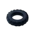 Titan Cockring Schwarz Grün 2 cm von Baile For Him