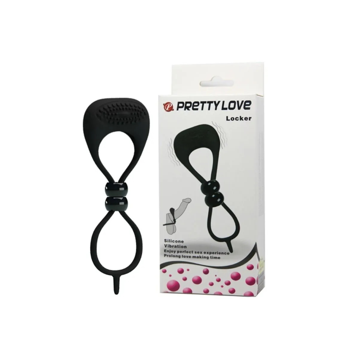 Doppelring für Penis und Hoden von Pretty Love Male | Fesselliebe.de