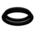 Potenzduo - Ringe Schwarz - M von Joydivision Potenzduo