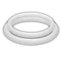 Potenzduo - Ringe Weiss - M von Joydivision Potenzduo