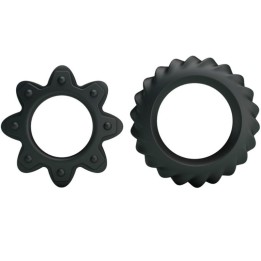 Kit 2 Ring Blühende Silikonringe von Baile For Him | Fesselliebe.de