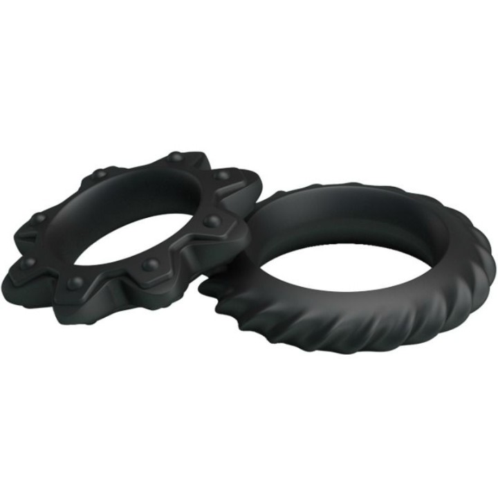Kit 2 Ring Blühende Silikonringe von Baile For Him | Fesselliebe.de