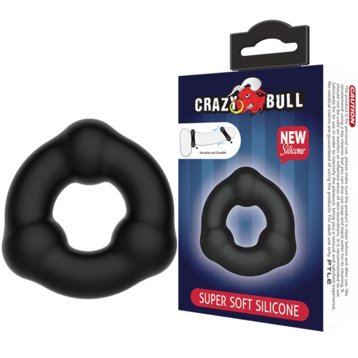 Super Weicher Silikonring mit Noppen von Crazy Bull | Fesselliebe.de