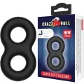 Doppelter Unendlichkeitsring aus Silikon von Crazy Bull