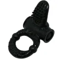 Sweet Ring Vibrierring mit Texturiertem Rabbit von Baile For Him