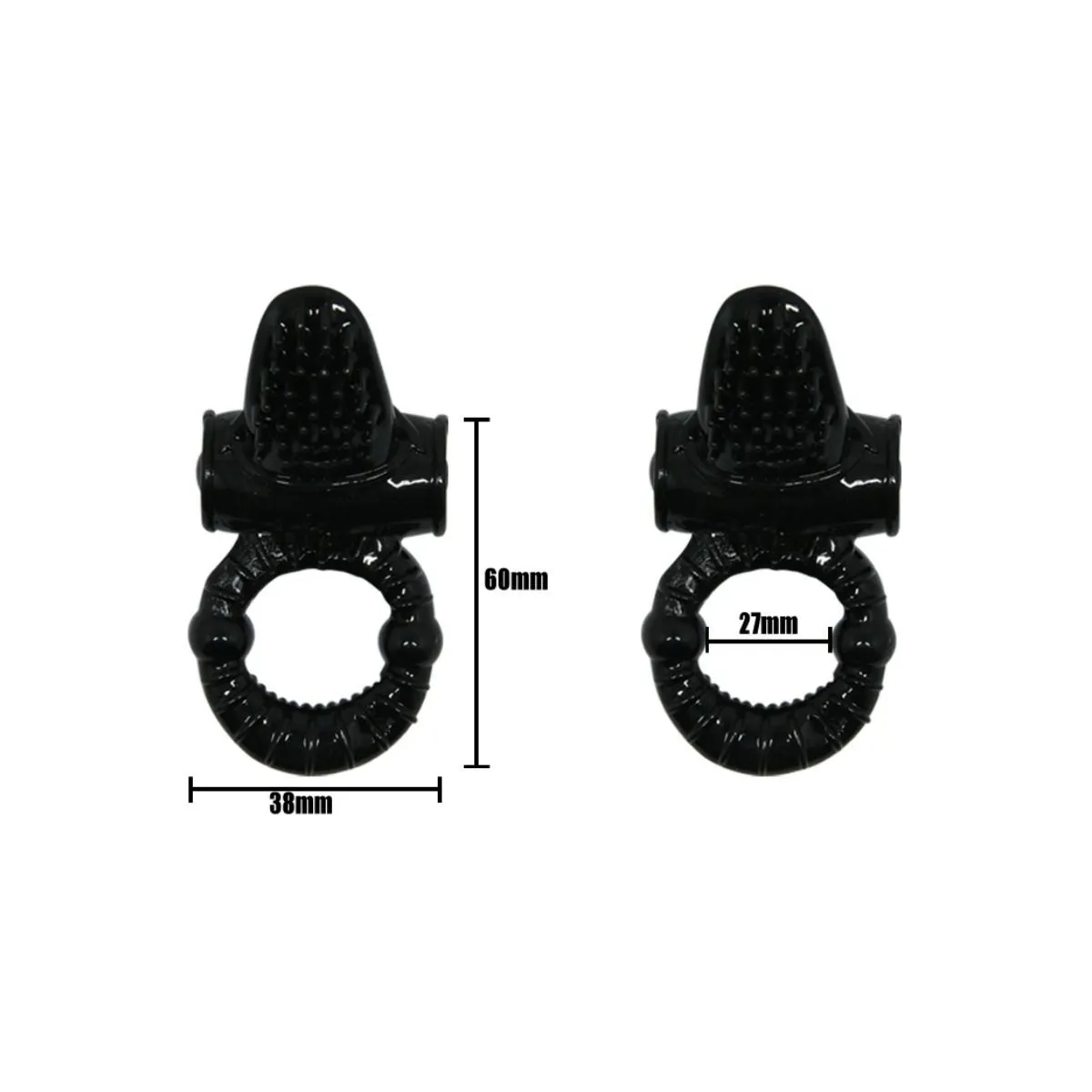 Sweet Ring Vibrierring mit Texturiertem Rabbit von Baile For Him | Fesselliebe.de