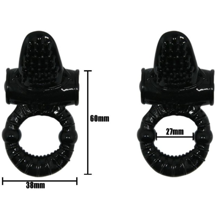 Sweet Ring Vibrierring mit Texturiertem Rabbit von Baile For Him | Fesselliebe.de