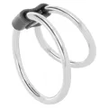 Doppelter Penisring aus Metall von Darkness Sensations
