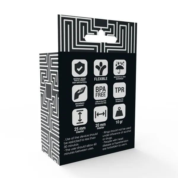 C-Ring-Set Schwarz von Addicted Toys | Fesselliebe.de