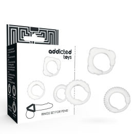 C-Ring-Set Klar von Addicted Toys | Fesselliebe.de