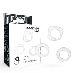 C-Ring-Set Klar von Addicted Toys | Fesselliebe.de