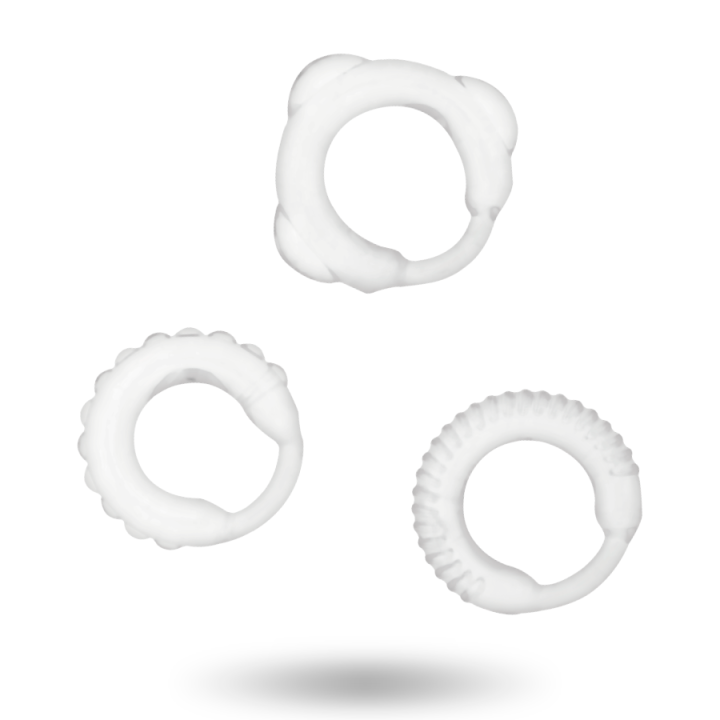 C-Ring-Set Klar von Addicted Toys | Fesselliebe.de