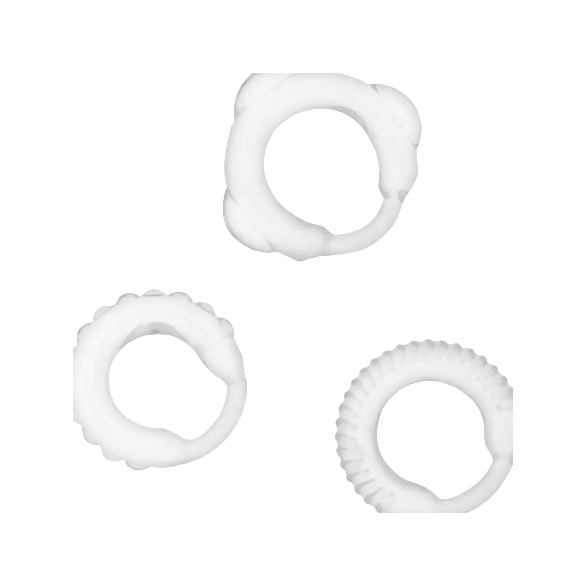 C-Ring-Set Klar von Addicted Toys | Fesselliebe.de