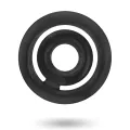 Potenz-C-Ring Penis Schwarz von Addicted Toys