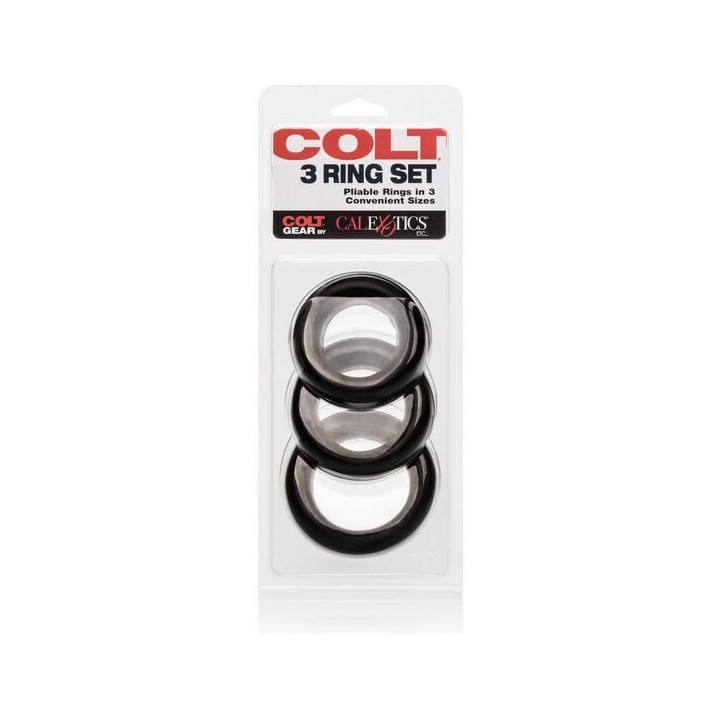Colt 3-Ring-Set von Calexotics | Fesselliebe.de