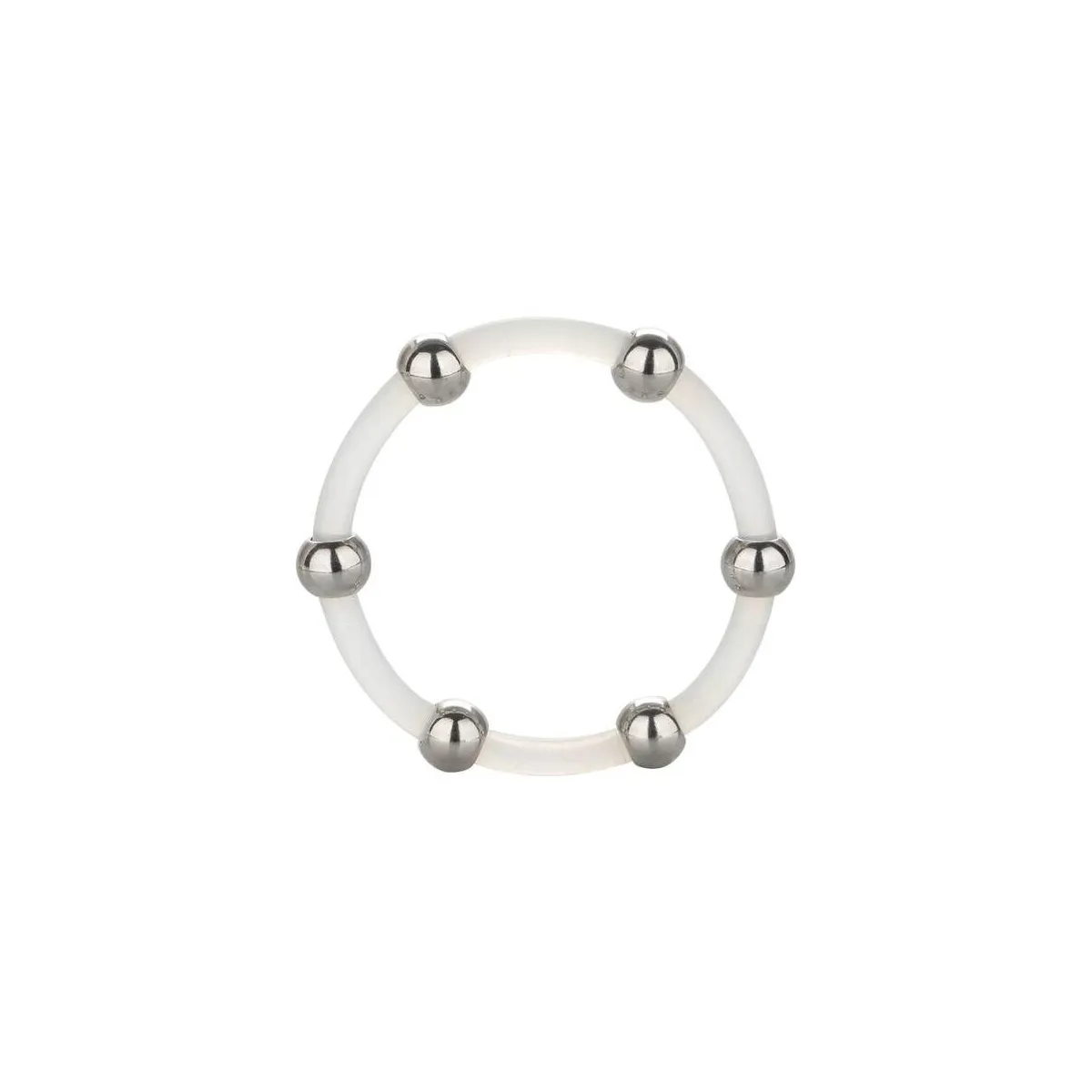 Stahlperlen-Silikonring XL von Calexotics | Fesselliebe.de