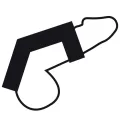 Verstellbarer Penis- und Hodenring aus Leder von Darkness Bondage
