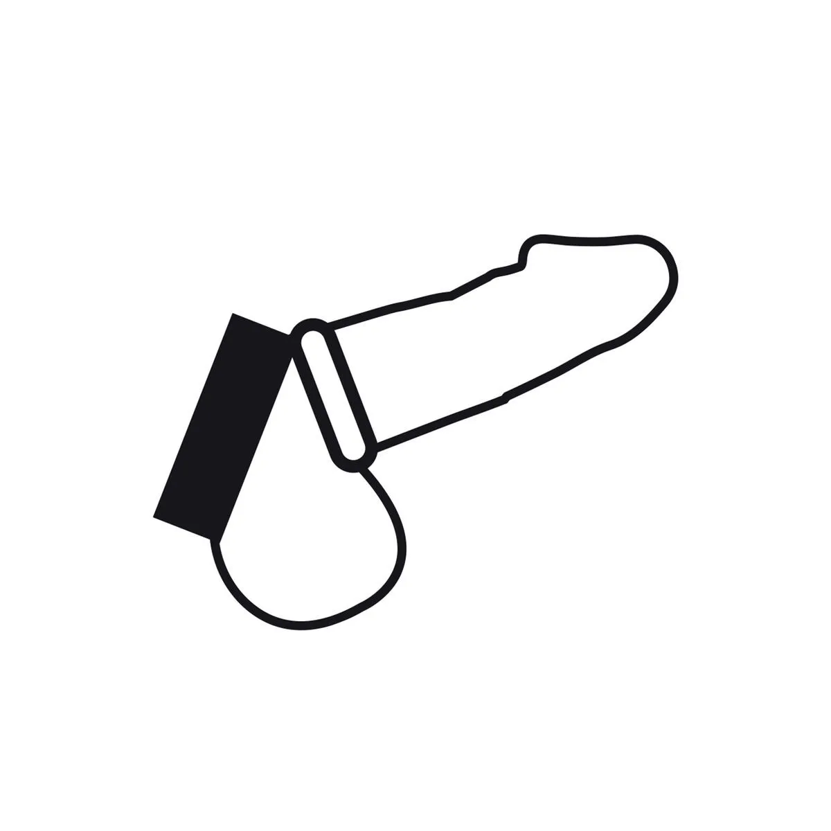 Metallring für Penis und Hoden von Darkness Bondage | Fesselliebe.de