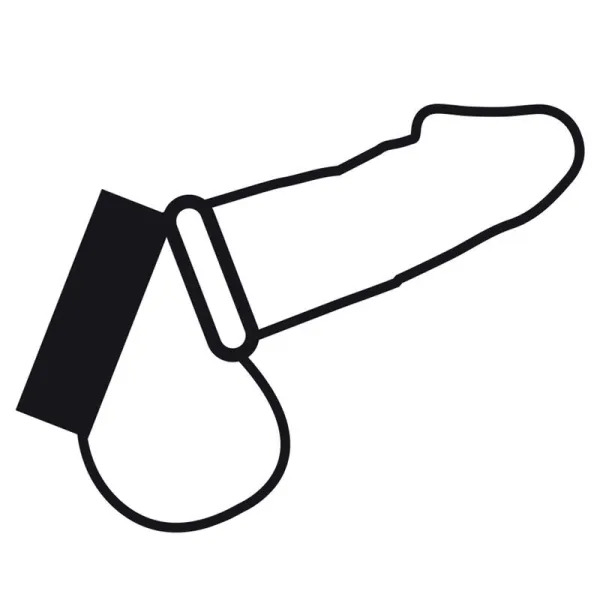 Metallring für Penis und Hoden von Darkness Bondage | Fesselliebe.de