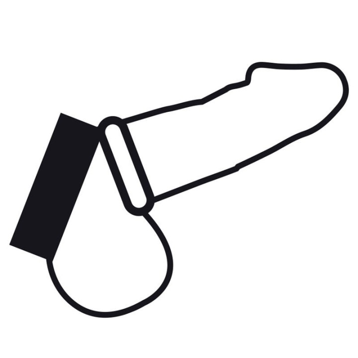 Metallring für Penis und Hoden von Darkness Bondage | Fesselliebe.de