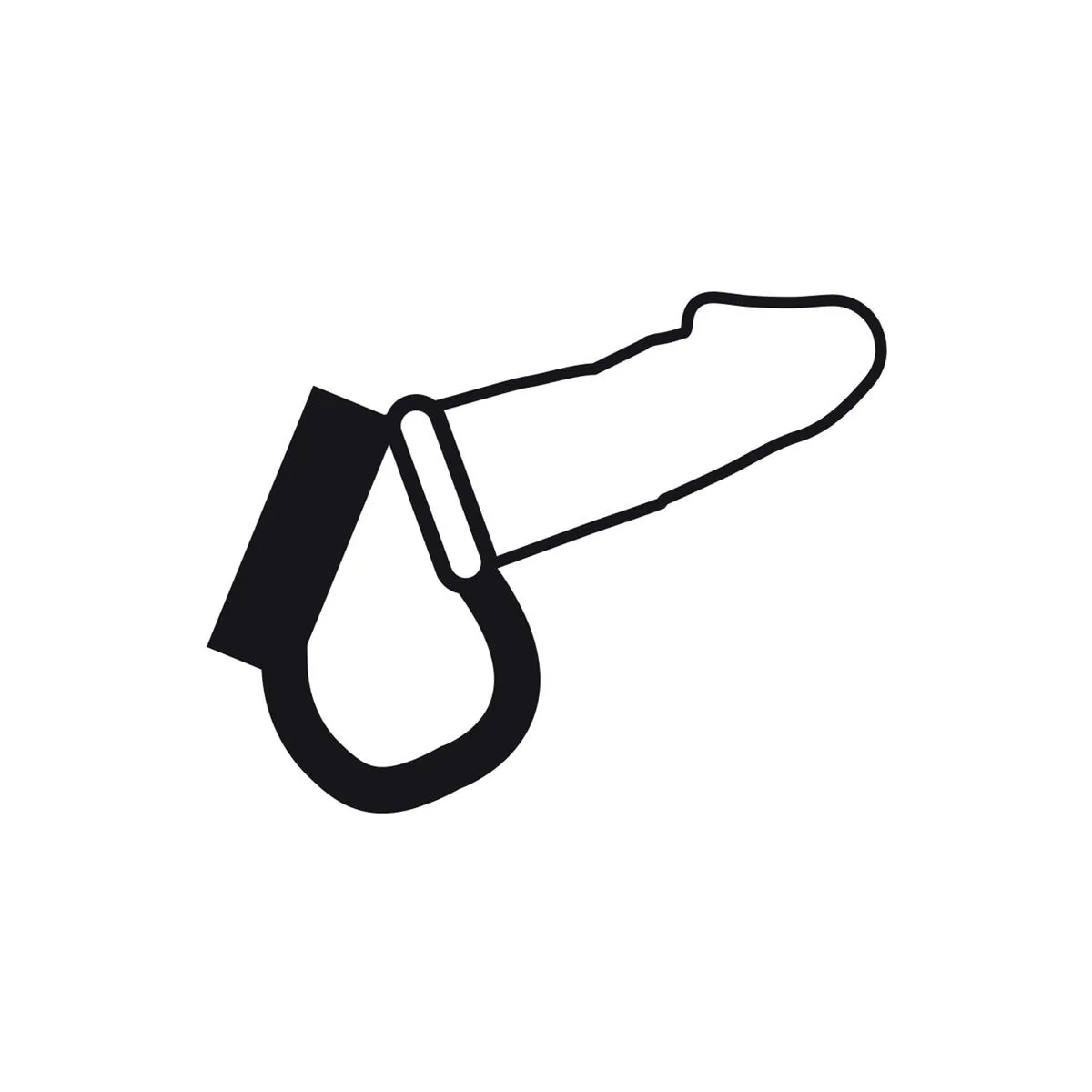 Bdsm-Hahn- und Hodenring von Darkness Bondage | Fesselliebe.de