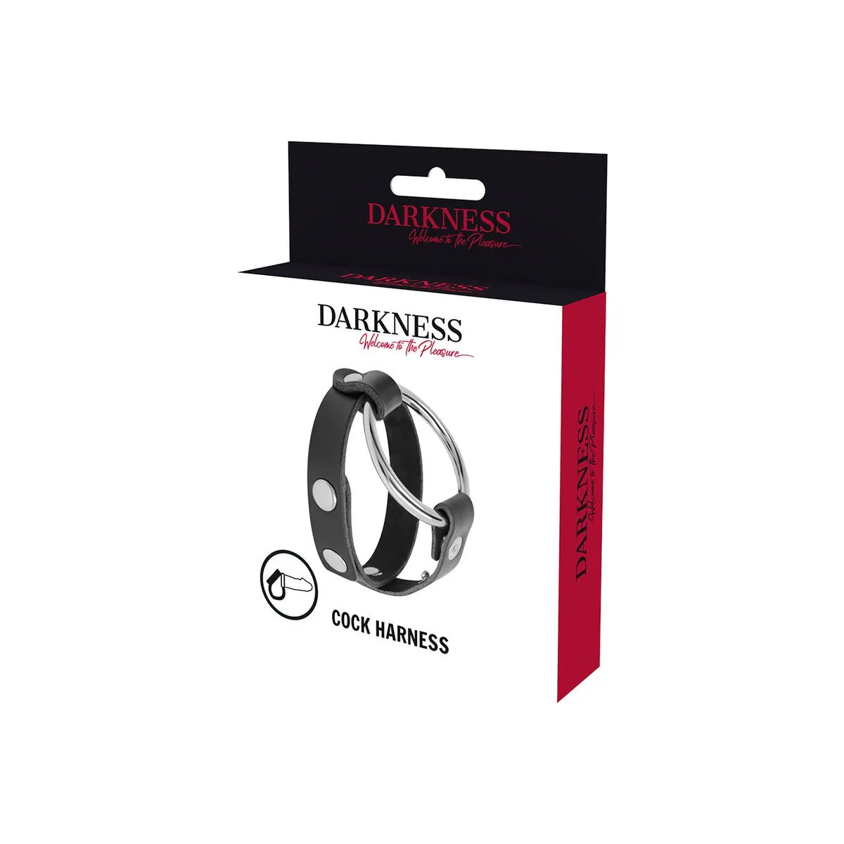 Bdsm-Hahn- und Hodenring von Darkness Bondage | Fesselliebe.de