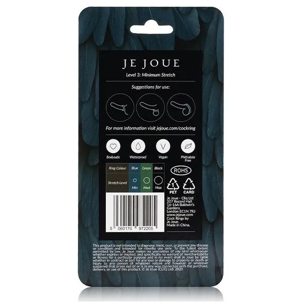 Blauer Silikonring - Minimale Strangulation von Je Joue | Fesselliebe.de