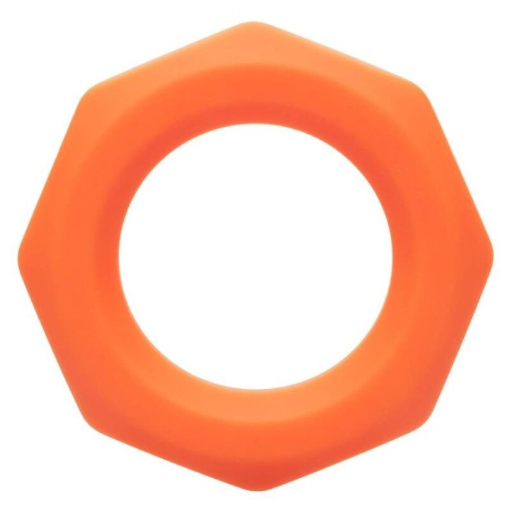 Alpha Sexagon Ring Orange von Calexotics | Fesselliebe.de