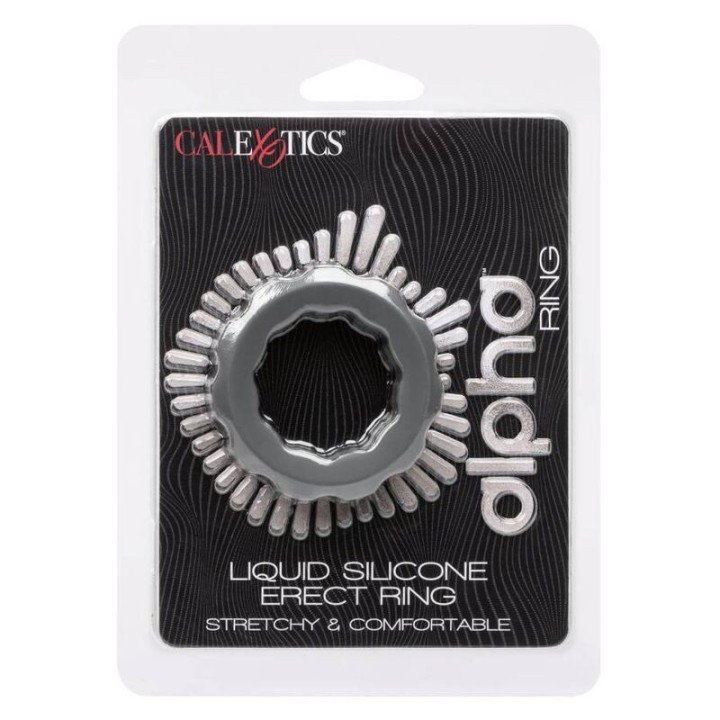 Alpha Erect Ring Grau von Calexotics | Fesselliebe.de