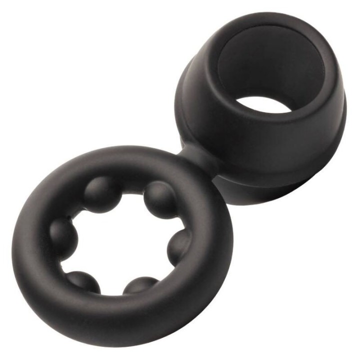 Alpha Dual Magnum Ring Schwarz von Calexotics | Fesselliebe.de