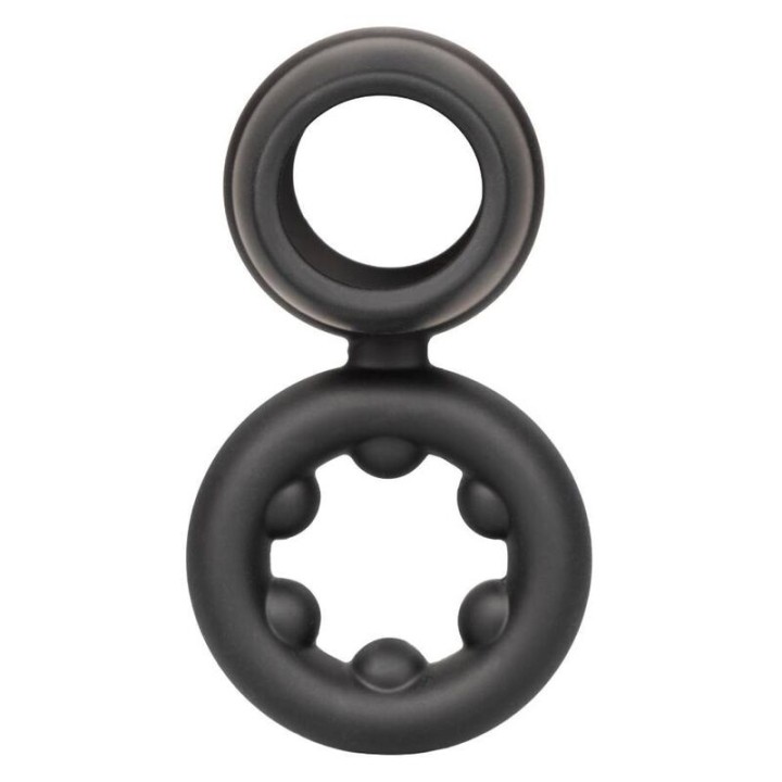 Alpha Dual Magnum Ring Schwarz von Calexotics | Fesselliebe.de