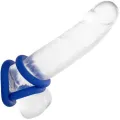 Admiral Cock Ring Set Blau von Calexotics